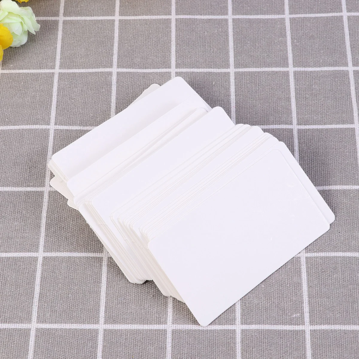 

Paper Cards Blank Flash Cards DIY Kraft Paper Message Note Business Cards Vocabulary Word For Home Office Leave A Message