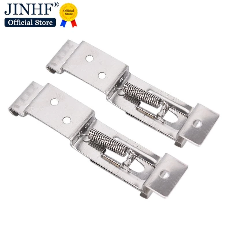 Resorte placa de coche, soporte de acero inoxidable, Clips de placa de número de remolque, uds.|Matrícula| - AliExpress