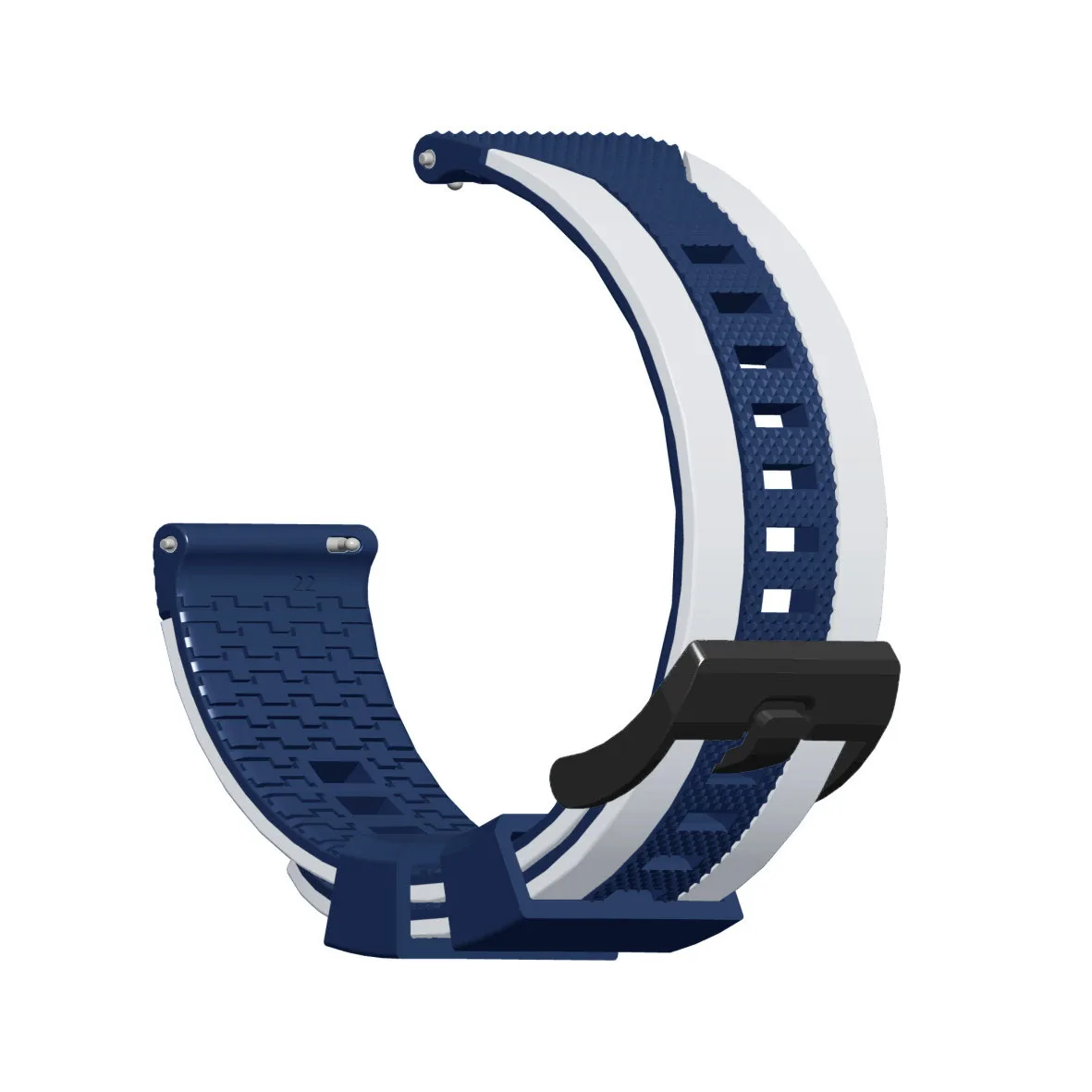 حزام ساعة سيليكون قابل للتنفس 20 مللي متر 22 مللي...