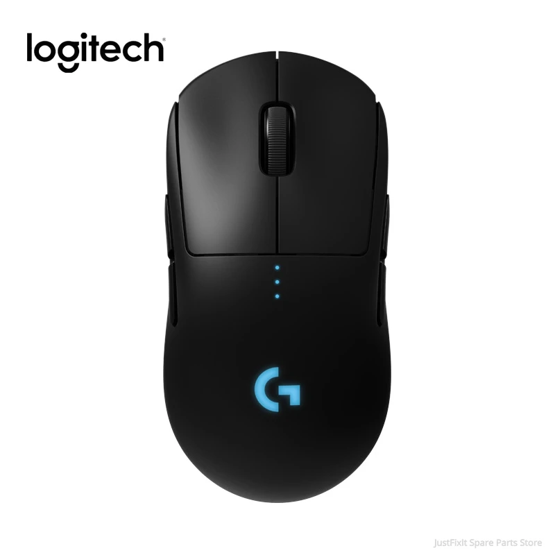 Logitech G Pro Gen 1-я Беспроводная игровая мышь Lightspeed для ESports Hero16K сенсор RGB Освещение Беспроводная зарядка двойная
