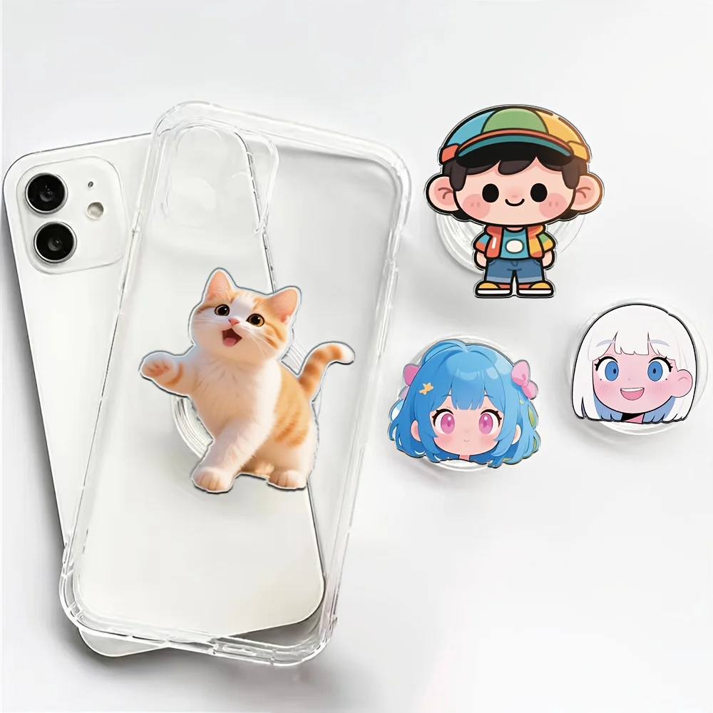 Custom Acrylic Phone Stands - Personalized with Your Favorite Photos and Patterns