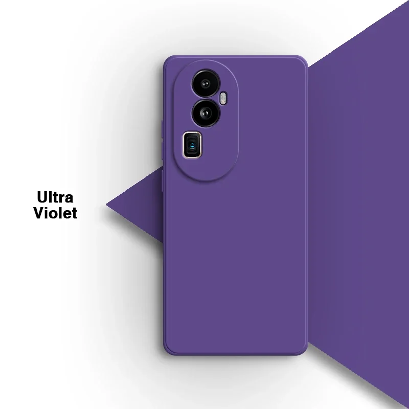 Candy Color Soft Liquid Silicone Back Case with Camera Protection