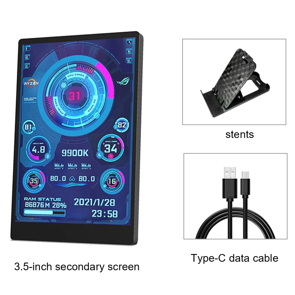  ǻ  ũ, IPS USB-C   ũ, ǻ µ ͸, AIDA64, 3.5 ġ