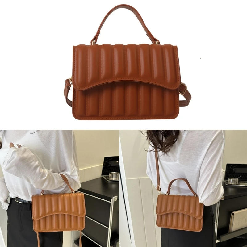

Fashionable Women Tote Bag Stylish Minimalists Handbag PU for Casual Commutes
