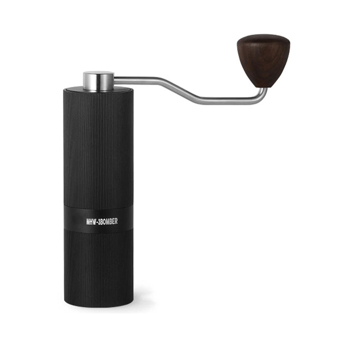 

Manual Coffee Grinder with 24 Position Adjustable Espresso Machine Stainless Steel 420 Black