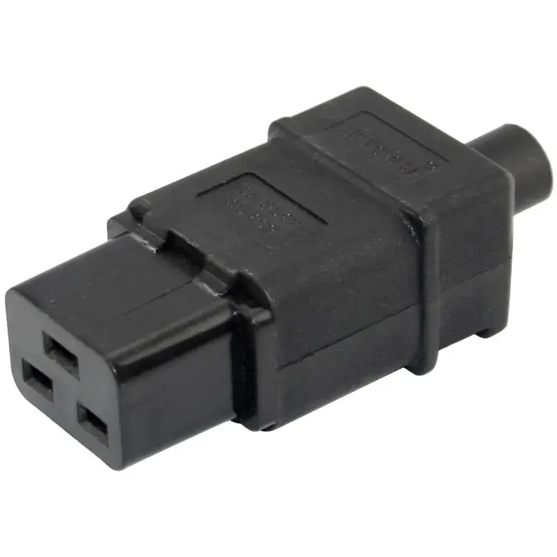 PDU UPS 16A 250VAC IEC 320 C 19 plug, IEC C19 «сделай сам» штекер, IEC 320 C19 connector IEC C19 female plug 16A Connector
