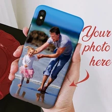 Custom Photo Black Sotf TPU Cover Own Design Image Phone Case For Iphone 14 13 12 11 Pro Mini Max 6s 7 8 Plus X XS XR SE 2022