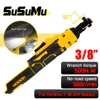 Electric Ratchet Wrench 500N.M  Cordless Driver Impact Removal Screw Nut 3/8" Driver Power Tools for Dewalt 18V-21V Battery 1