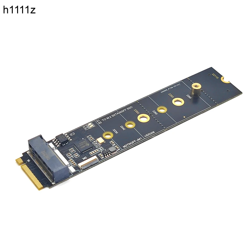 

Переходник NVME на M.2 SATA SSD, адаптер M Key на B + M Key SSD M2, переходник для карты JMB582, чип для 2230 2242 2260 2280 M.2 SATA SSD