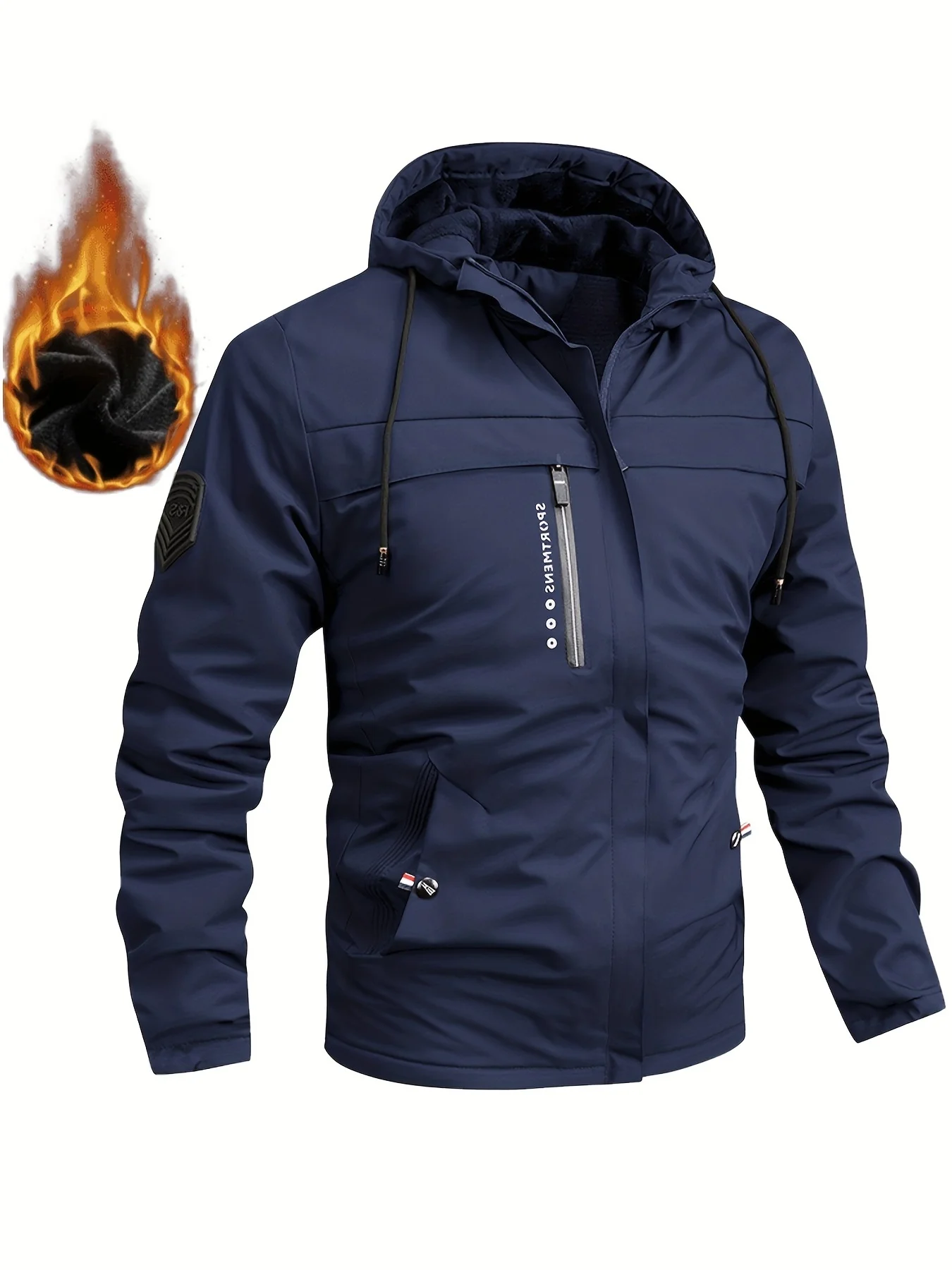 Jackets for Men Fashion Casual Coat Man Military Uniform Heavy Baseball Military Withzipper Retro Motorcycle Sportsfor Trekking