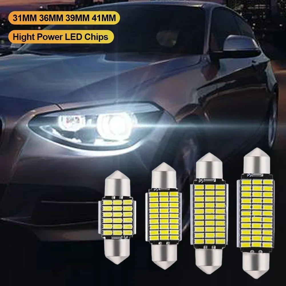 รูปสินค้า หลอดไฟ LED สว่างพิเศษ 10 ชิ้น สำหรับรถยนต์
