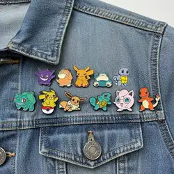 11 - Piece Enamel Pin Set - Creative Bandage Brooches for Backpack and Clothing - Unique Metal Emblem Accessories Gift Set (11PCS)