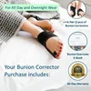 Orthopedic Bunion Splint Corrector Big Toe Separator Pain Relief Non-surgical Hallux Valgus Correction Hammer Toe Straightener 4