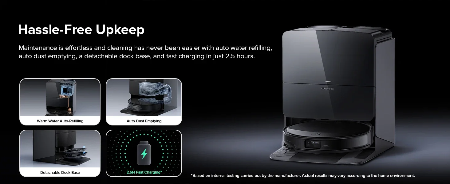 roborock Saros 10R Robot Vacuum and Mop Cleaner