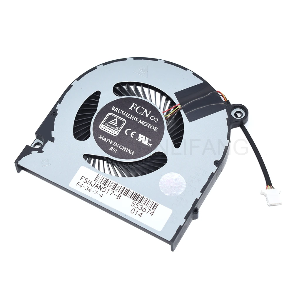 Computador Portátil Ventiladores Radiador Refrigerador Gpu Cpu Ventilador de Refrigeração para Acer Nitro An51543 An51554 An517-51 Nitro7 An715-51 N18c3 Novo - Imagem 5