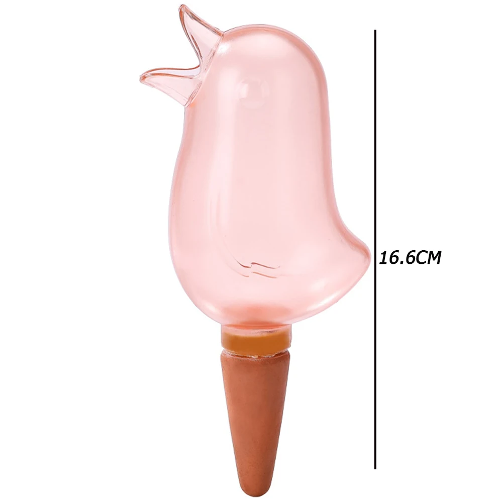 5-2PC Automatic Dripper PVC Self Watering Drips Plastic Bird Shaped Watering Tool Lightweight Irrigation System for Home Garden plant waterer plants irrigation kits drip irrigation kits self watering drippers garden irrigation kits drip irrigation tool garden tools