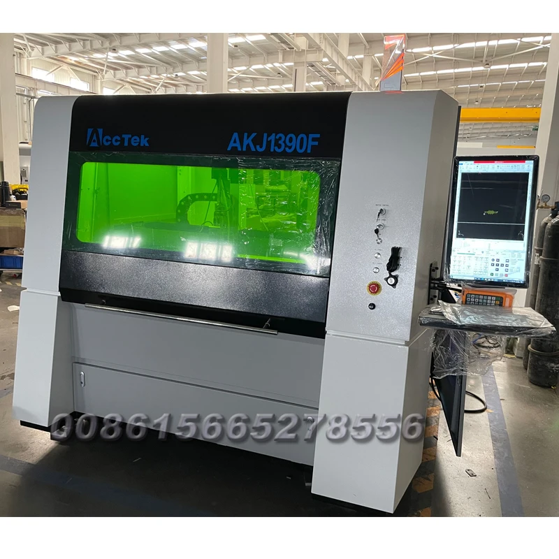 

Mini Sheet Metal Laser Cutting Machine Fiber Laser Cutter 1300X900Mm Stainless Steel/Iron/Brass Music Instruments High Precision