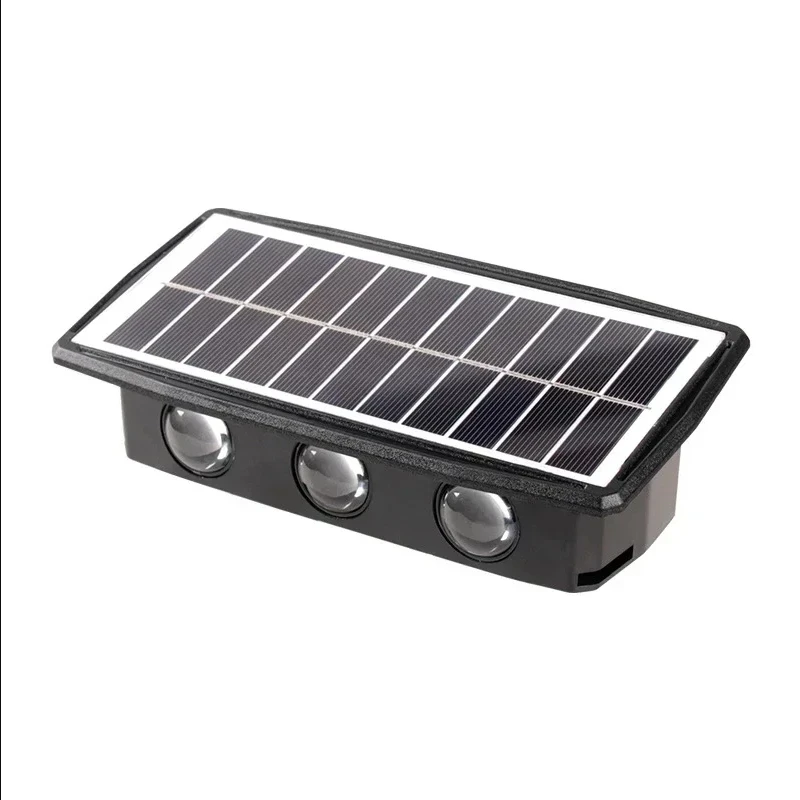 Waterproof RGB White/Warm White Solar Light Outdoor Solar Wall Light Auto Switch Solar Garden Step Staircase Decoration Light