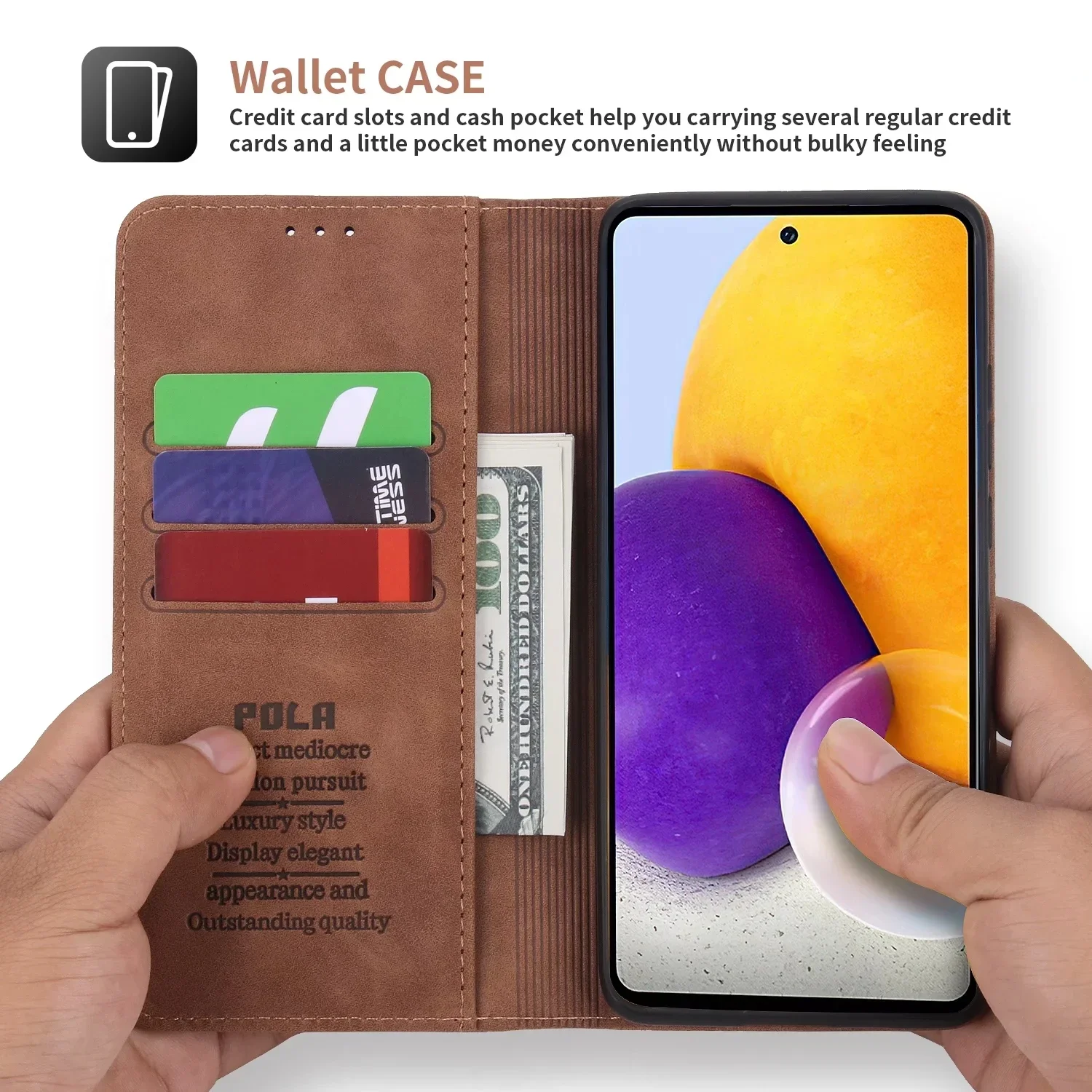 Leather Wallet Case Leather Case Phone Case Leather Phone Case Flip Leather Case For Samsung Galaxy