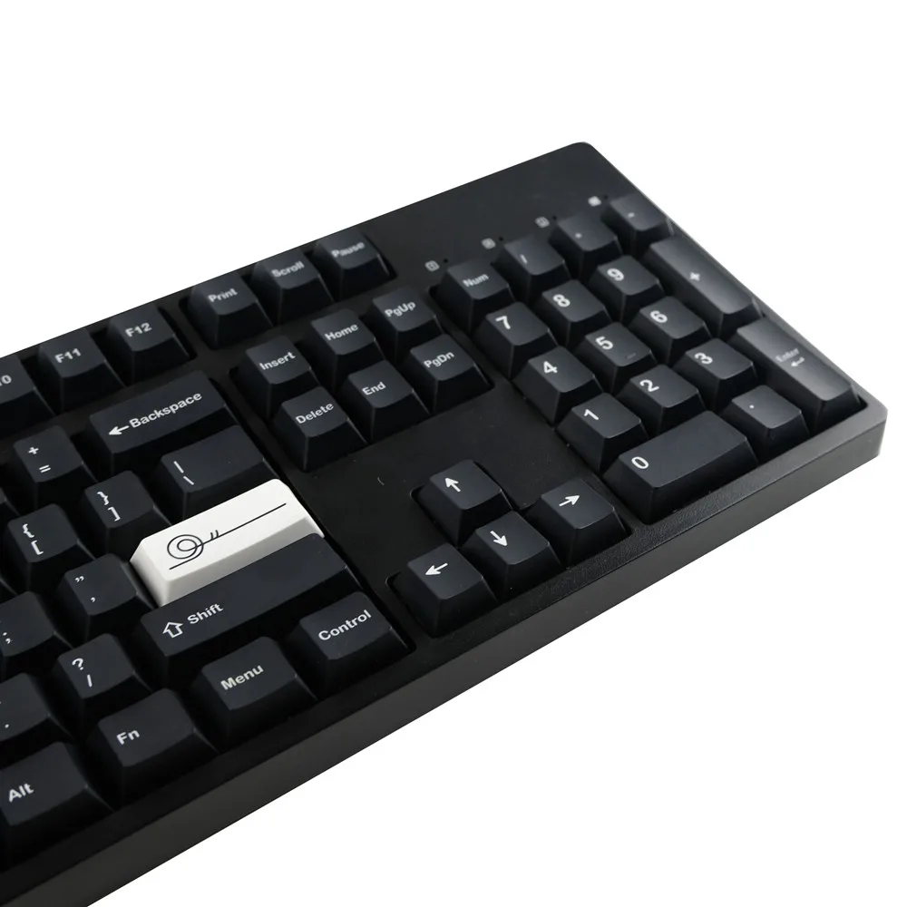 GMK Black Snail キーキャップセット 142 Keys GMK Black Snail Keycaps Clone Cherry Profile DYE