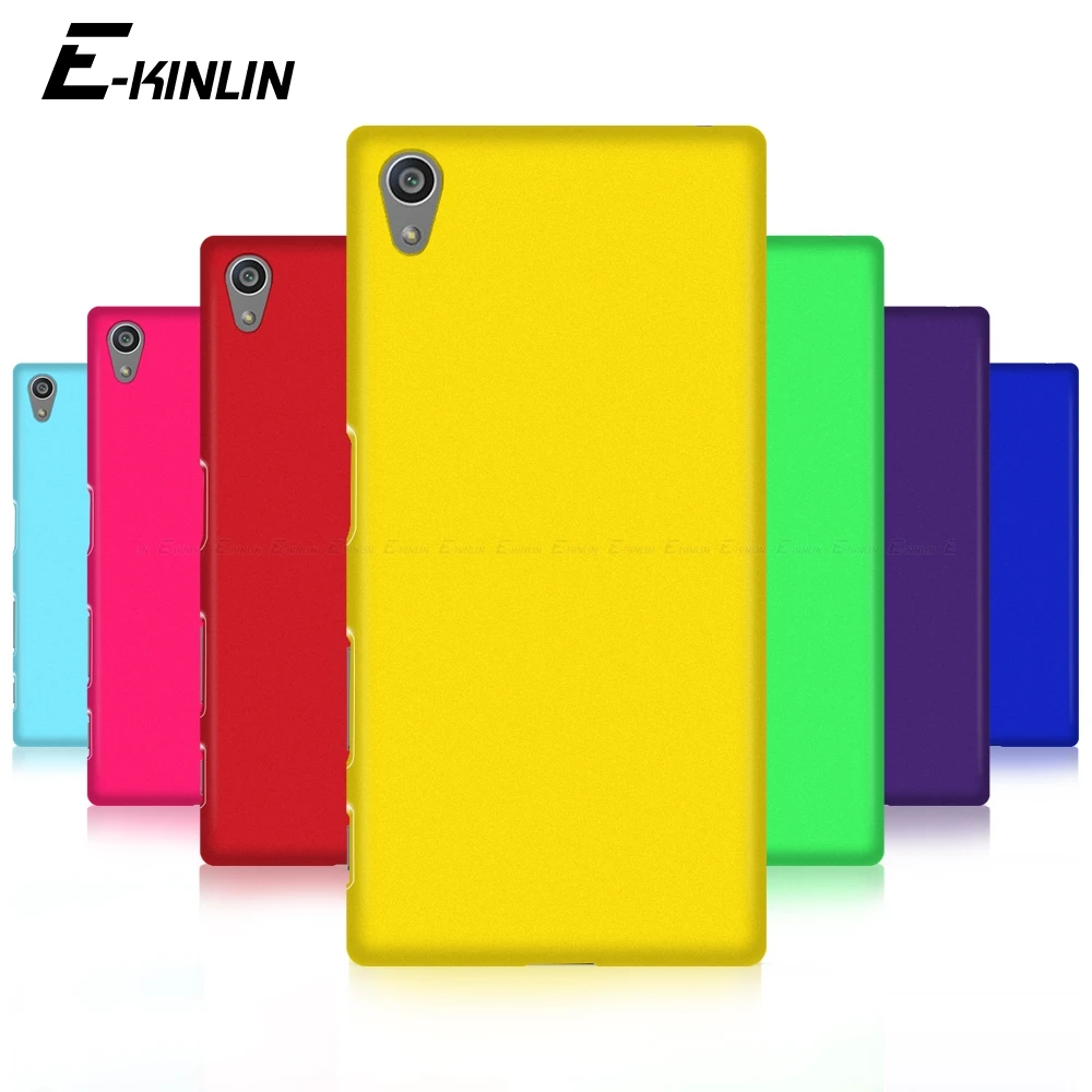 Custodia Rigida Di Lusso Per Pc Opaca Cover Posteriore In Plastica Sottile Ultra Sottile Per Sony Xperia X Performance L1 L2 L3 L4 Z3 Compact Z5
