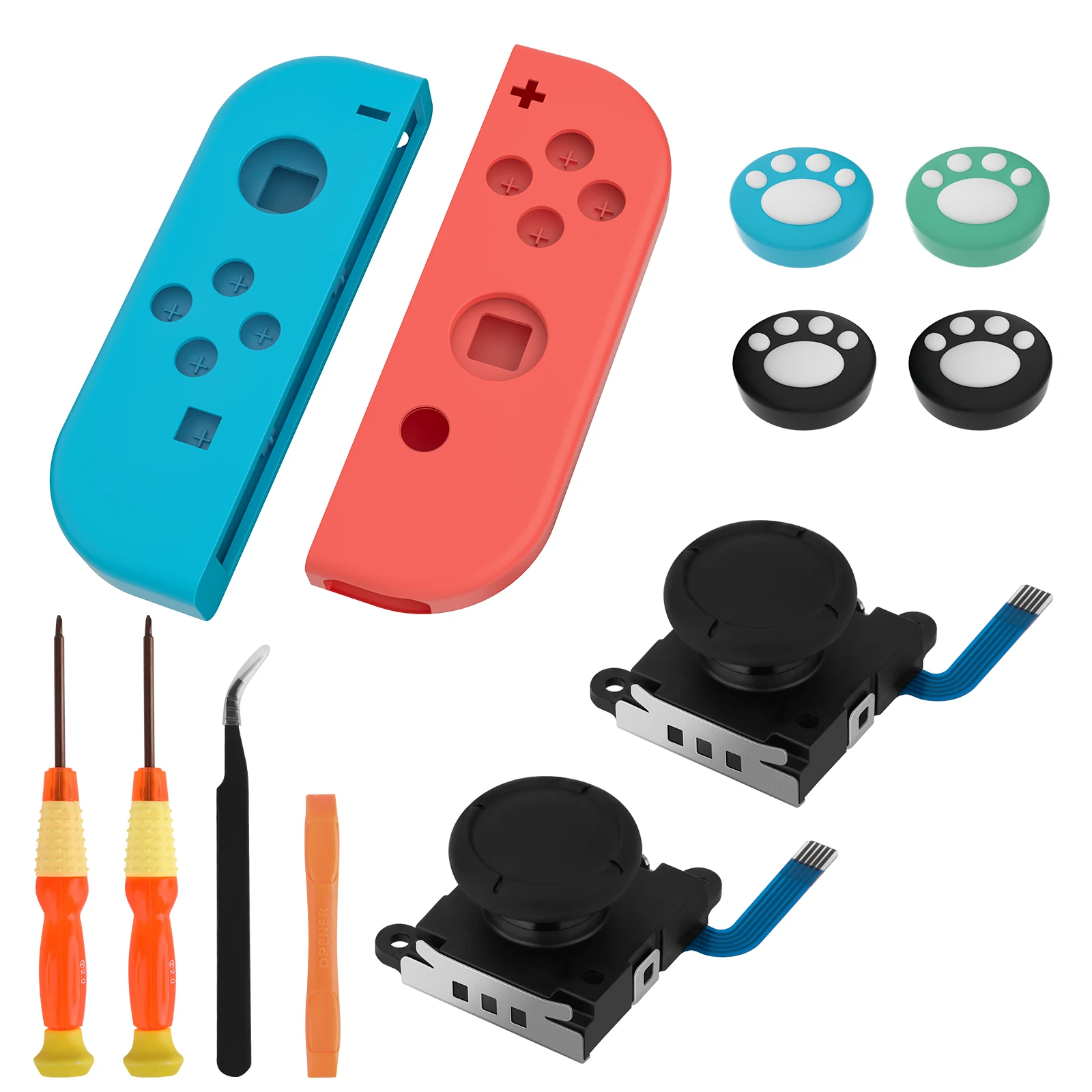 Sostituisci L'Alloggiamento Joycon Shell Buttons Snes Classic Touch Controller Case Per Ns Switch Joy Con E Oled Joycon Senza Controller