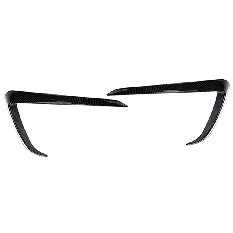 

Fog Light Trim Frame Fog Light Wind Cutter Front Bar Fog Light Wind Cutter Car for Tesla Model S