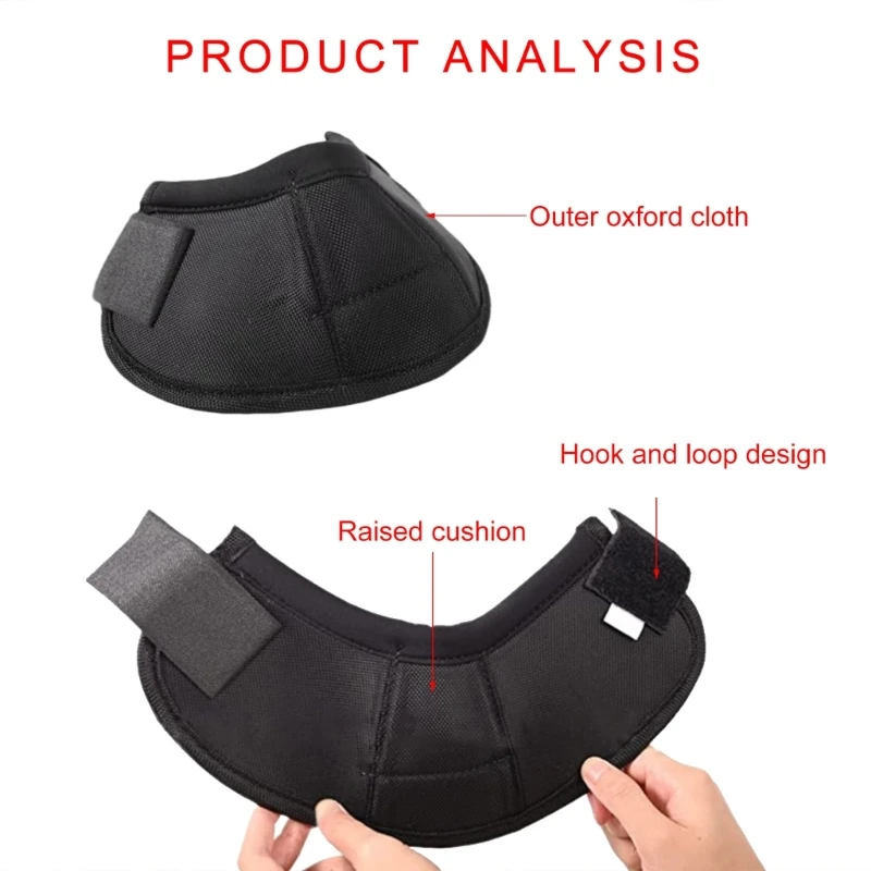 Tear Resistant Horse Protective Bells Boot Horse Hoofs Protection Boot Soft Shells Overreach Protective Gear