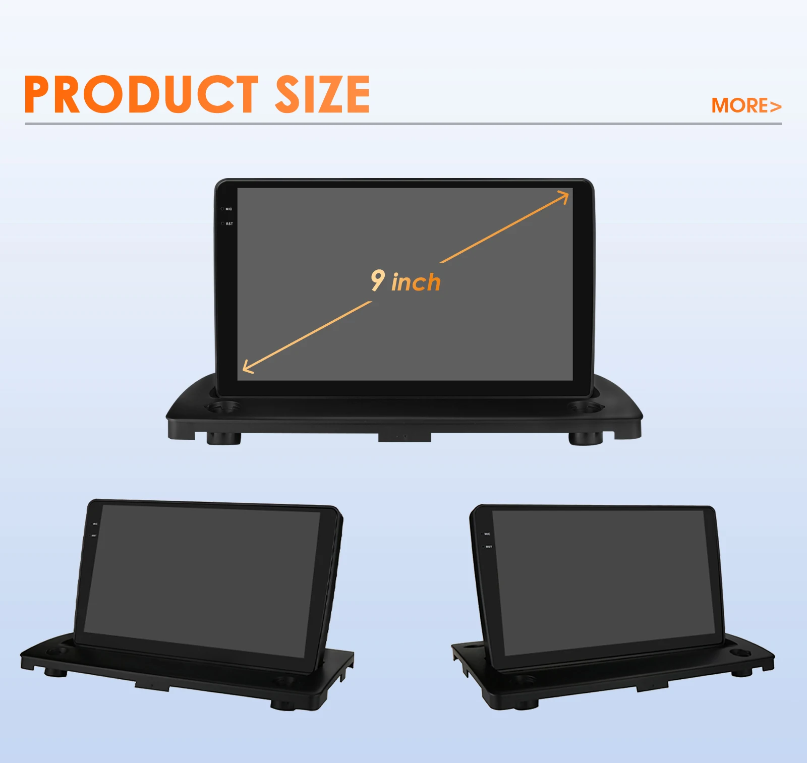 Radio de Coche Android Hizpo 2Din de 9 Pulgadas para Volvo XC90 2004-2014, Auto CarPlay, Estéreo, BT, 4G, DSP, RDS, Navegación GPS, Snapdragon 6115, 360 ° CAM 5