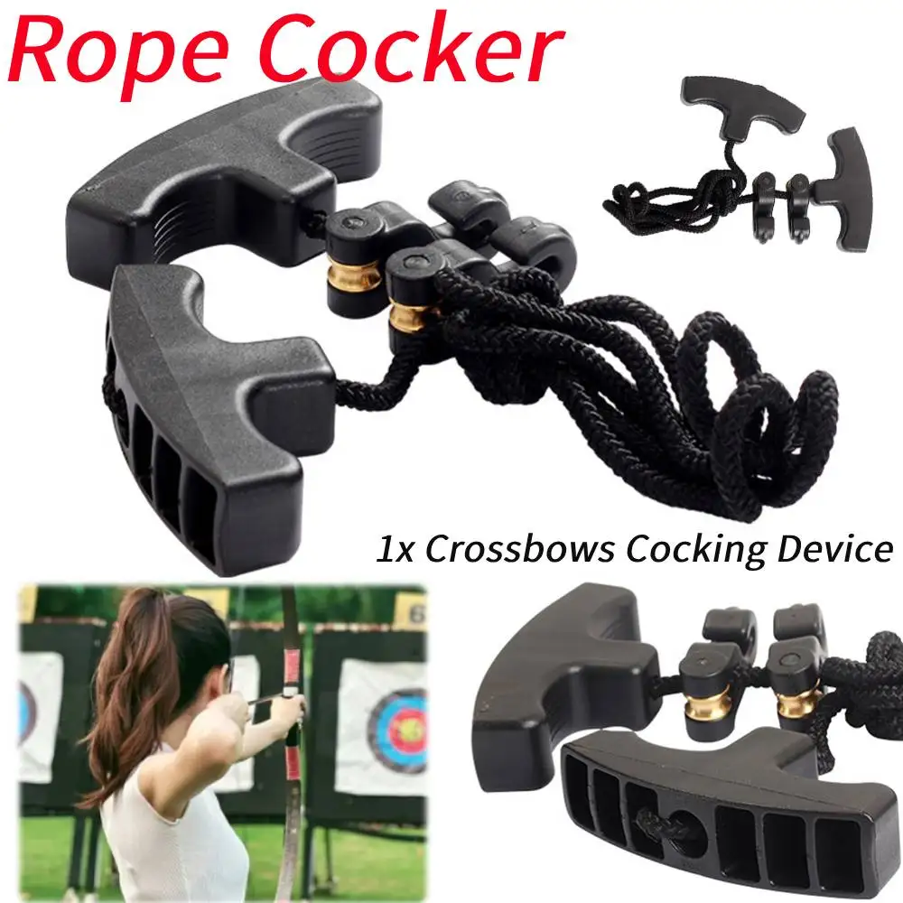 Crossbow Rope Cocking Device 1