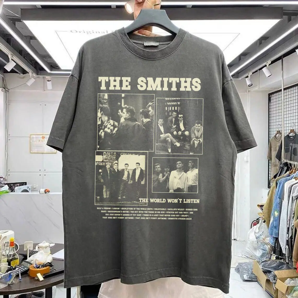 The Smiths The Queen Is Dead Shirt - The Smiths Camicia Unisex Ha1709