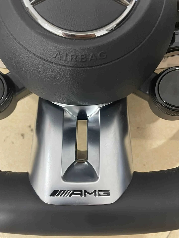 독일 수입 메르세데스 벤츠 핸들, 오리지널 공장 잠자리 AMG 핸들, 노브 포함