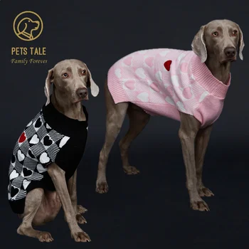 Heart Check Dog Sweater 1