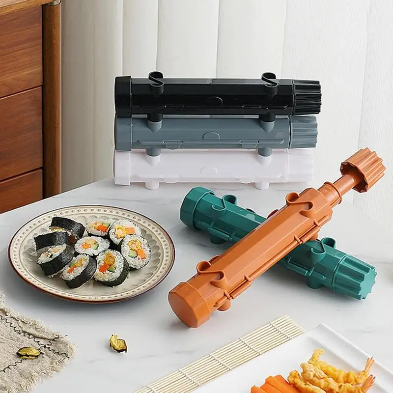 Sushi Maker Quick Sushi Bazooka Japanese Roller Rice Mold Vegetable Meat  Rolling DIY Making Machine Kitchen Sushi Tools - AliExpress