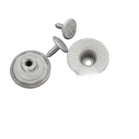 100sets/Lot YKK Jeans Button H-shaped Buckle Snap 17mm Hollow Matte Silver Casual Pants Clothing Accessory 2