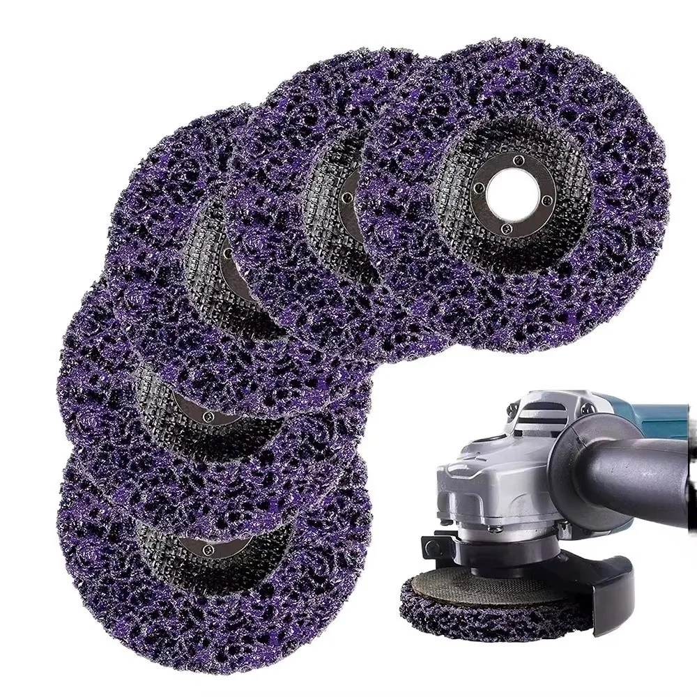 Diamond Grinding Wheel Flap Disc Coral Disc Poly Strip 1Piece 100/115/125mm For Angle Grinder Paint Rust Removal Clean Tool