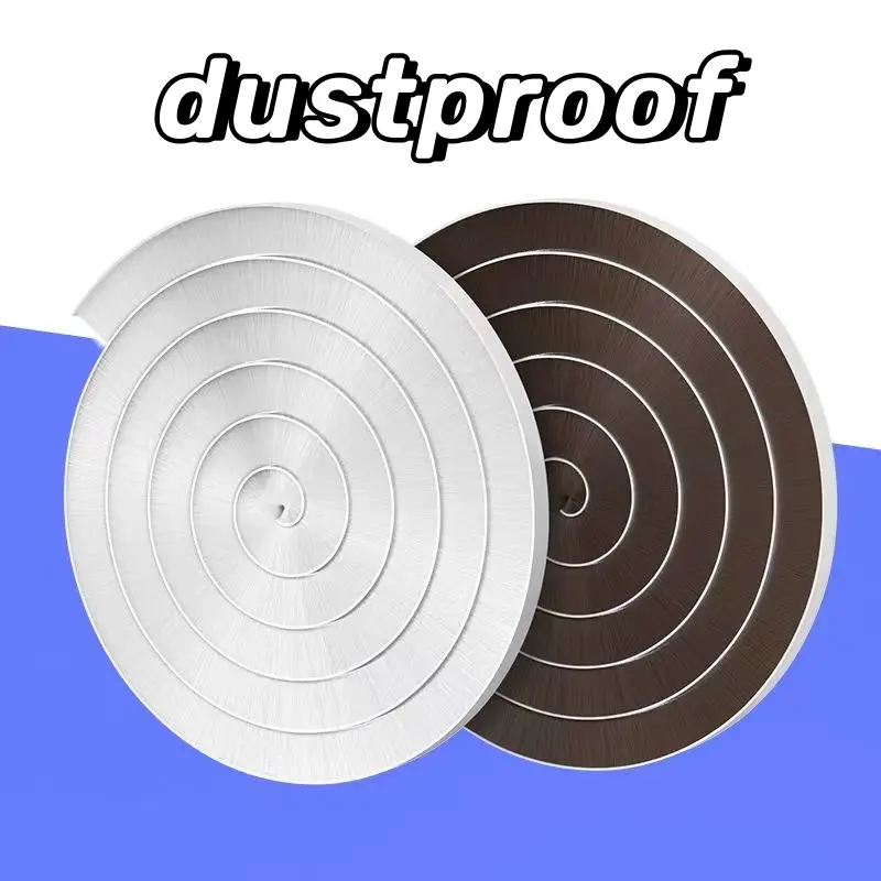 Self-adhesive Bristles Wool Pile Weatherstrip Door Window Brush Seal 7/9 X 5mm 9mm 12mm 15mm 23mm Warm Winter Gray White Brown - Image 6