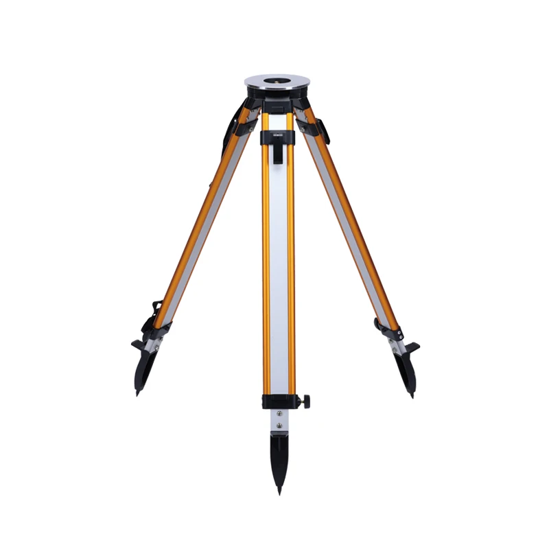 

Hot Sale Wide Frame Aluminum Survey Tripod with Screw Clamp for Surveying Instruments Laser Level Theodolite GPS GNSS