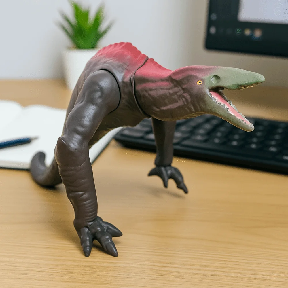 Vinyl Skullcrawler Movable Action Figure Handmad Statue Realistic Goanna Model Toy Crafts Funny Doll Lizard Miniatures Figurine