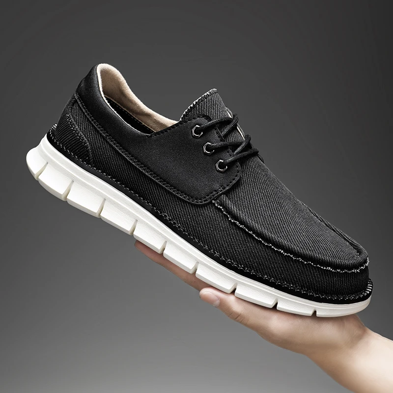 Summer Lightweight Canvas Shoes Men Casual Shoes Breathable Comfortable Size 39-47 Dropshipping 6