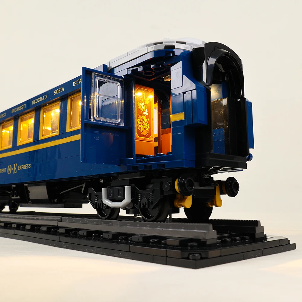 Nessun modello di luce a LED per l'orient Express Train 21344