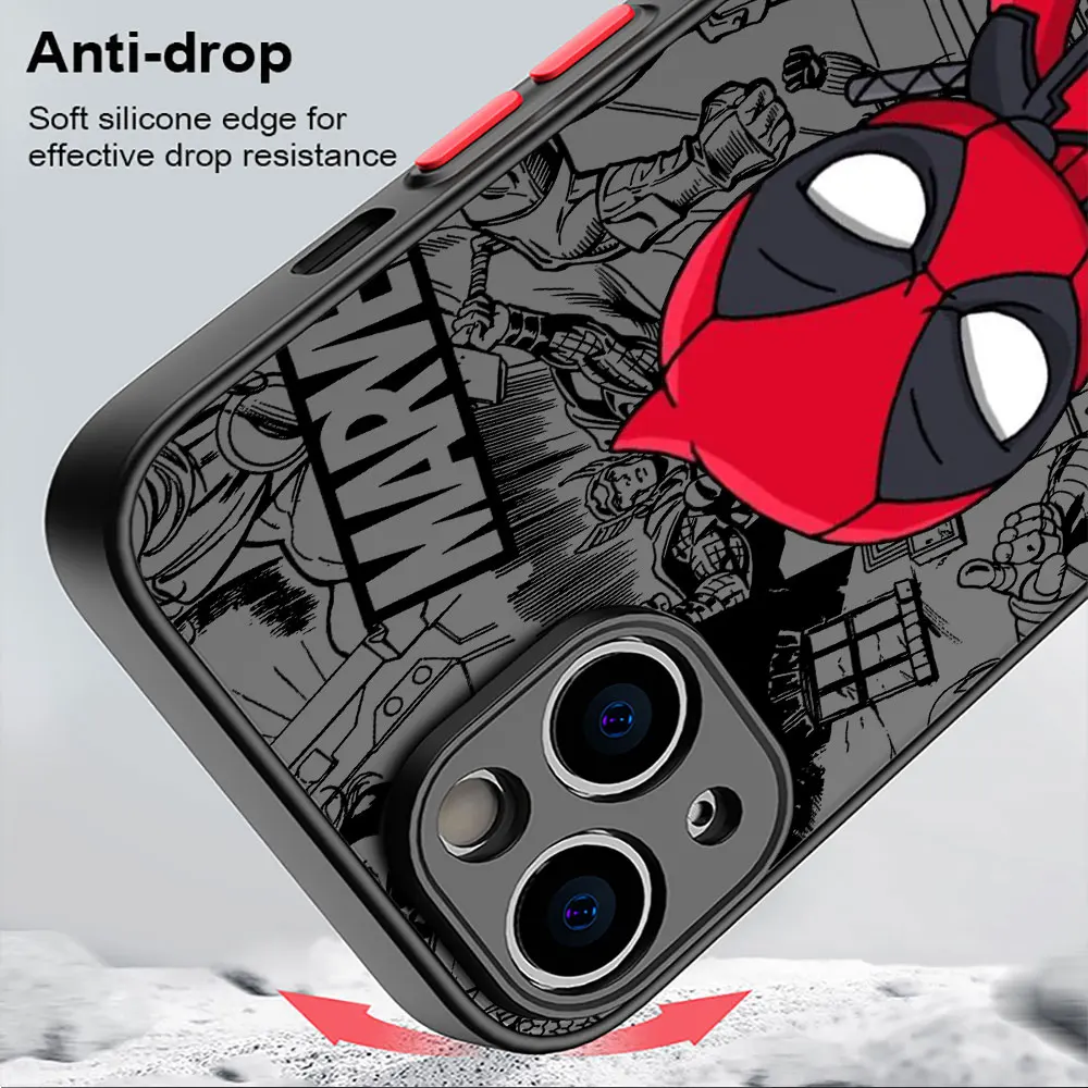Cartoon Marvel iPhone Case