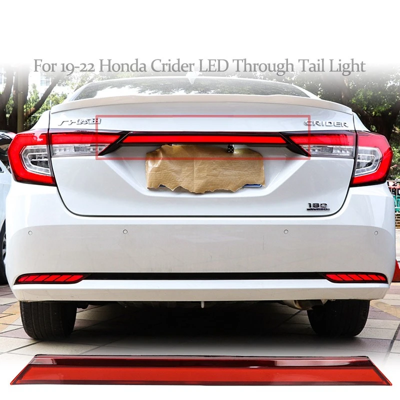 

Suitable For 19-22 Honda Lingpai Through Light Led Small Light Brake Turn Water Fog Light Through Type Tail Light Modification