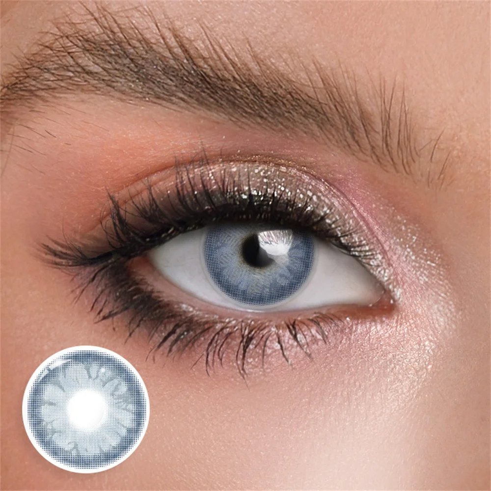 Vibrant Multi-Tone Contact Lenses - Half-Year Wear, 2-Pack