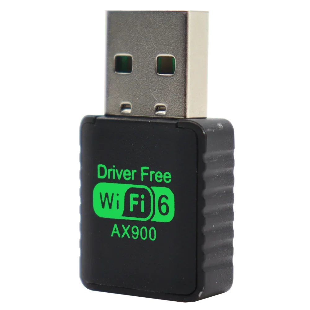 AX900 WIFI 6 Adapter USB Network Card 2.4G&5GHz Dual Band Dongle For Laptop Driver Free Wireless Wlan Receiver