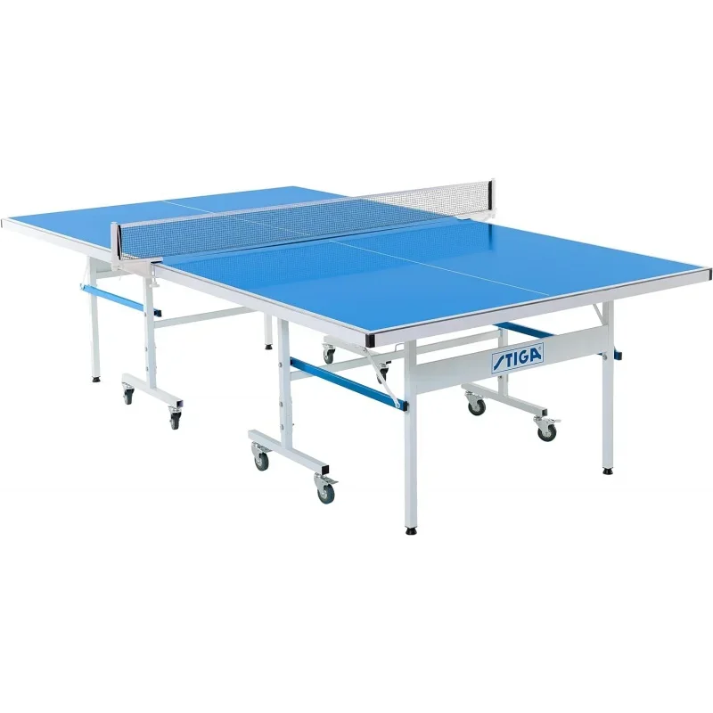 

STIGA XTR Professional Outdoor Table Tennis Tables – All Weather Aluminum Waterproof Outdoor or Indoor Design with Net & Pos