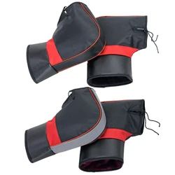 Bike Handlebar Mitts Winter Cold Weather Mittens Gloves Rainproof Unisex Bicylce Hands Warmer Cover for Mountain Cycling