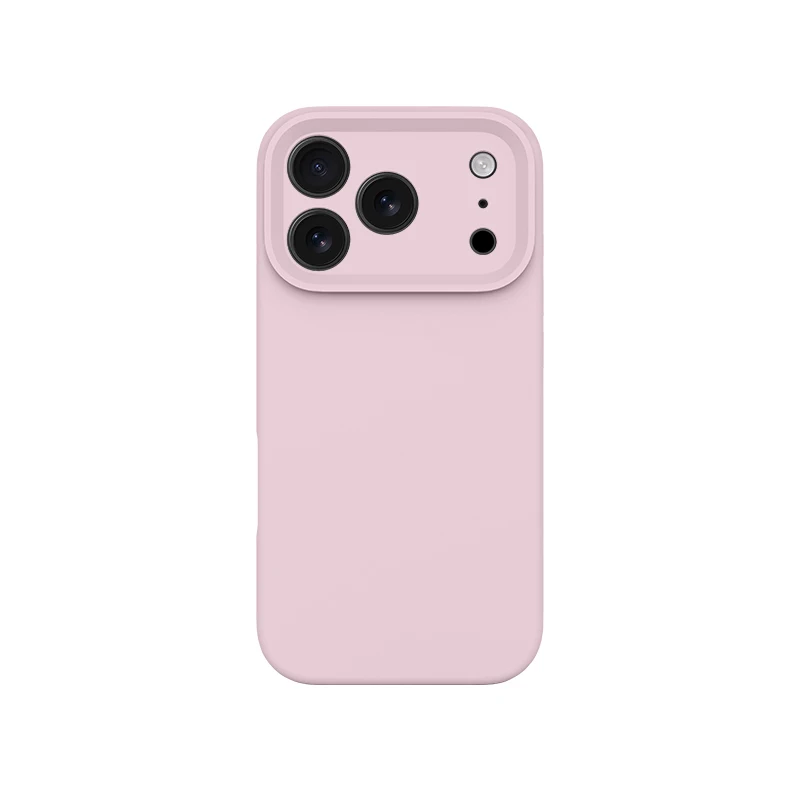 Official Liquid Silicone Shockproof Matte Soft Phone Case with Enhanced Camera Protection