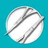 Eyebrow And Nose Hair Scissors Comfort-Grip Handles Facial Hair Grooming Eyebrow Nose Mustache Beard 2
