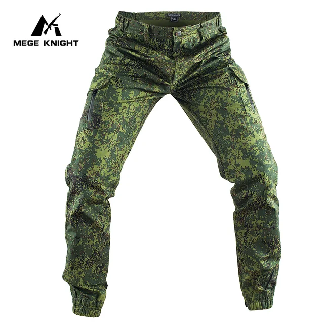 Mege – jogging tactique pour hommes, pantalon Cargo Ripstop d'extérieur, vêtements de travail, de randonnée, Streetwear 3